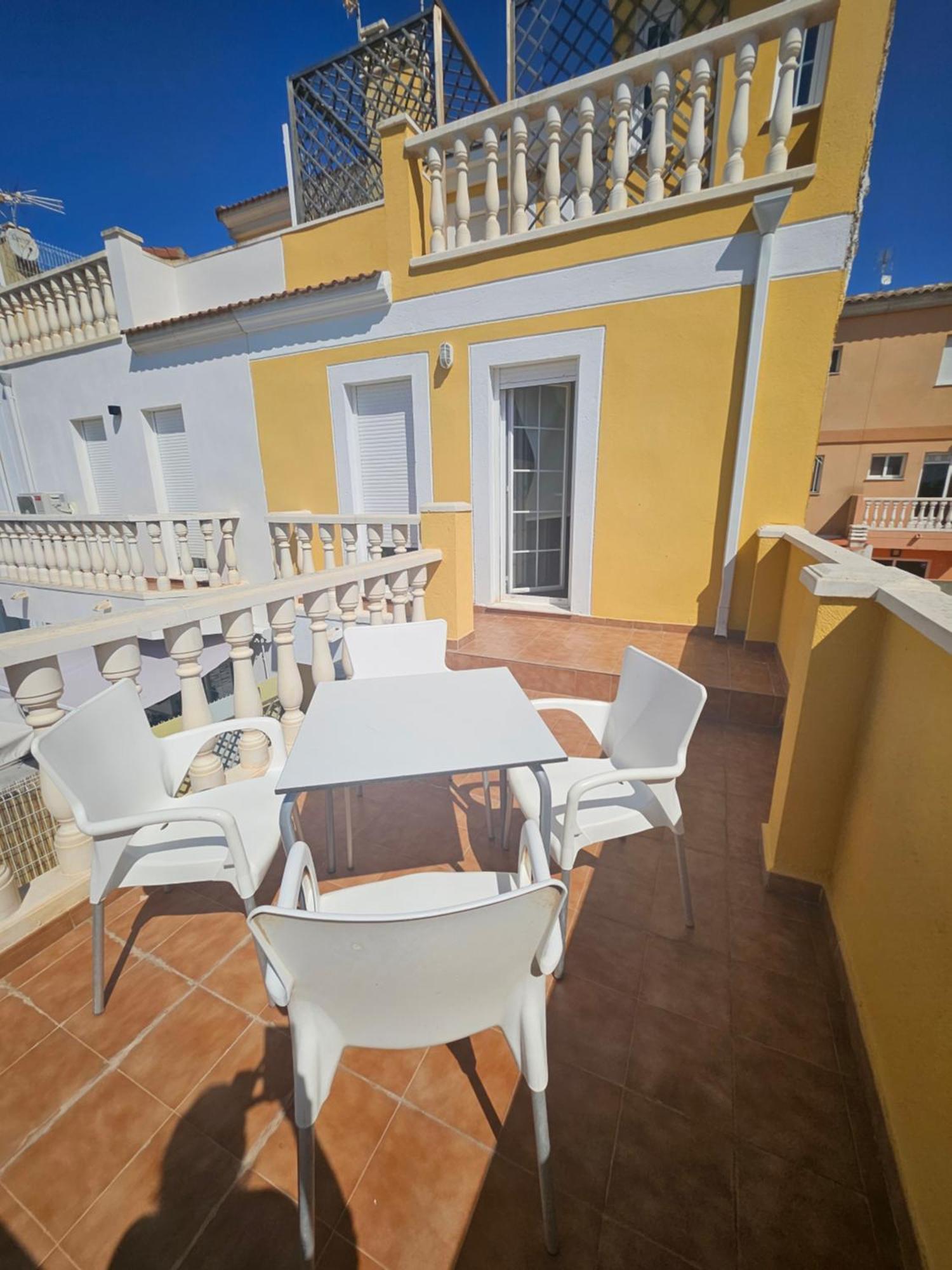 Chalet Adosado En La Playa Кульера Экстерьер фото